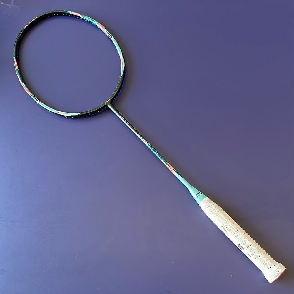 LI-NING-TECTONIC-3-green-badminton-racket-78g-4