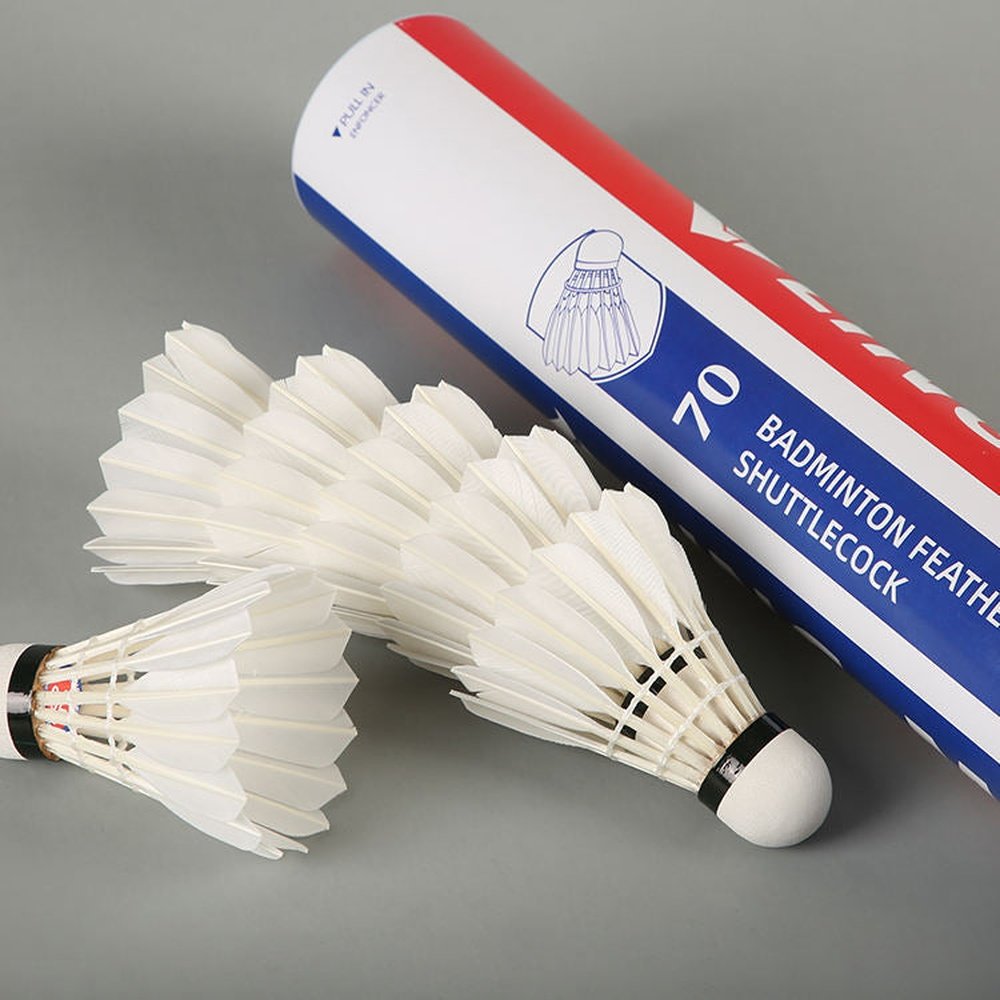 LingMei-70-PRO-Goose-Feather-Badminton-Shuttlecock-5
