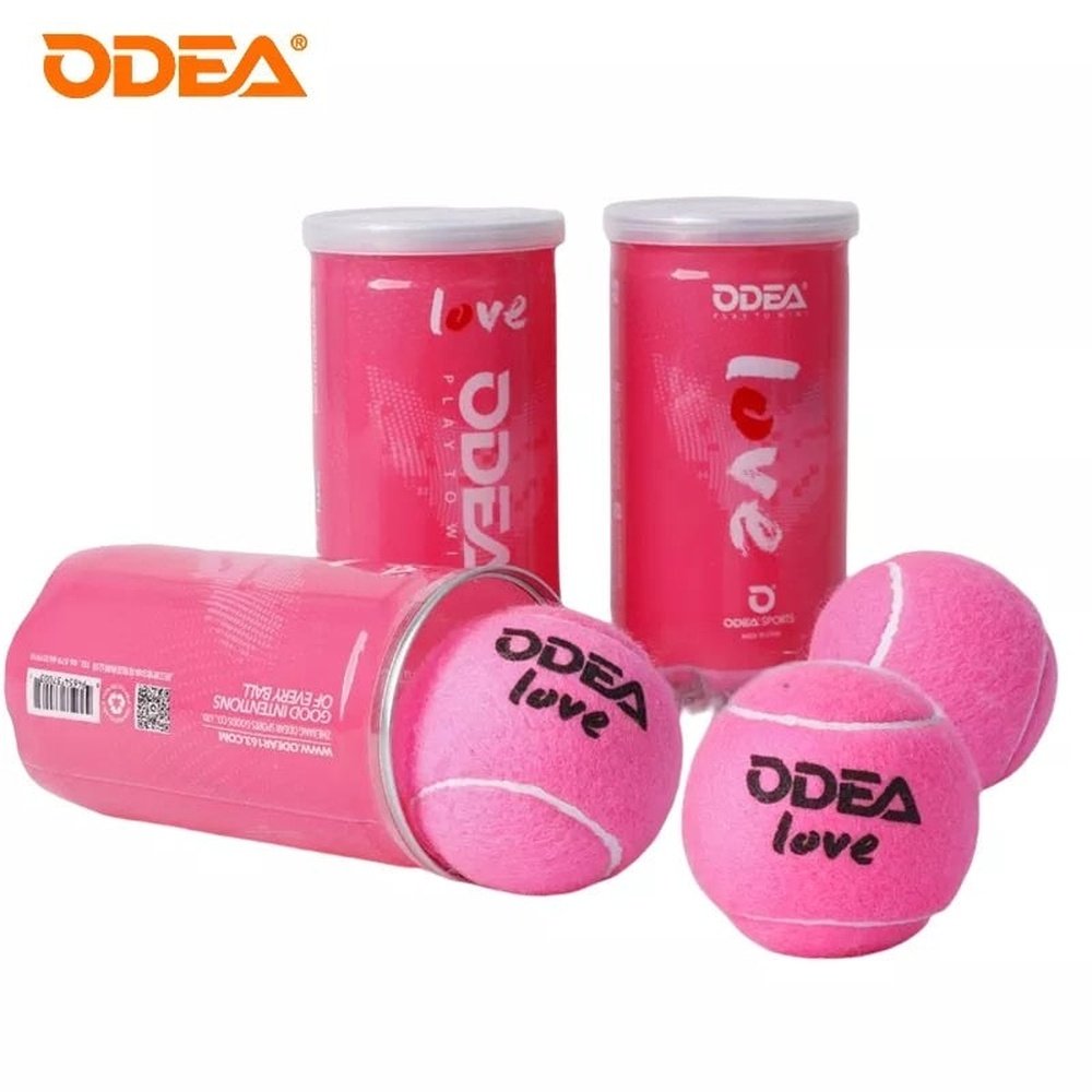 ODEA-Love-Pink-Gift-Tennis-Balls-2pcs-Can-3