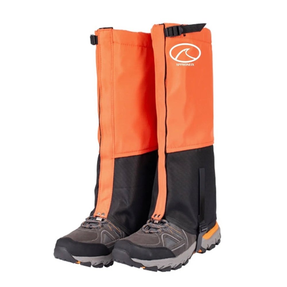 Outdoor-Hiking-Boots-Cover-Gaiters-Waterproof-Leg-3